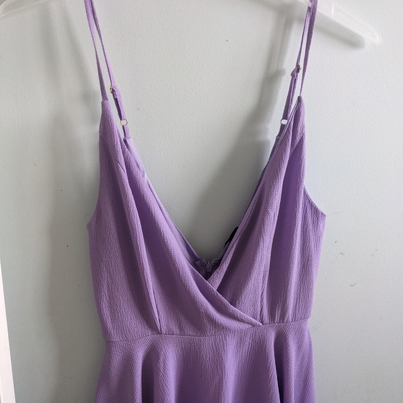 Revamped skater purple dress - Picture 4 of 4